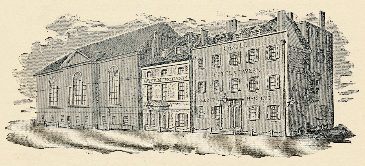 The Castle Tavern, Brighton, 1814, 1939 av Unbekannt