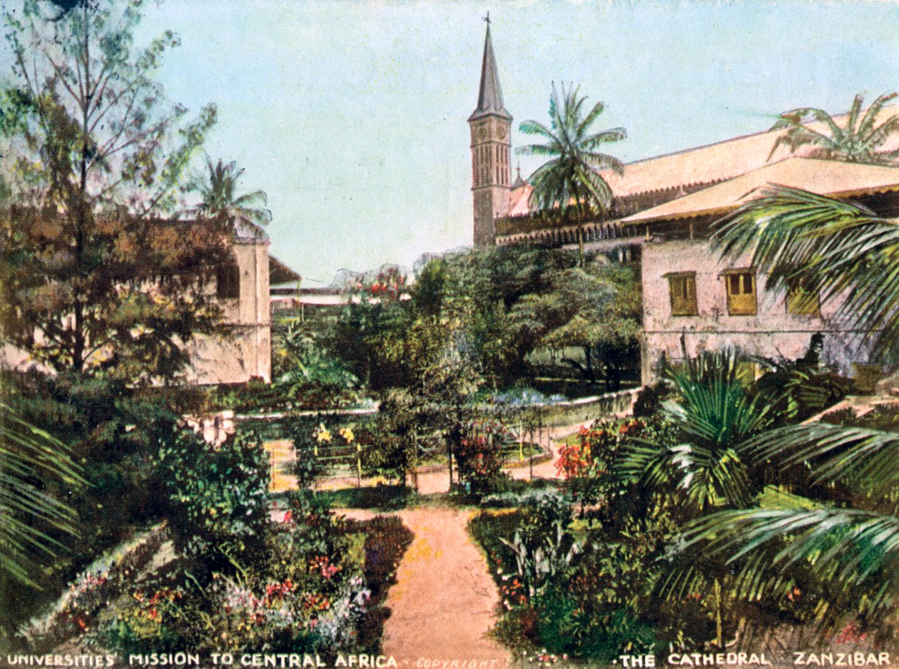 Katedralen, Zanzibar, Tanzania, Afrika, 1904 av Unbekannt