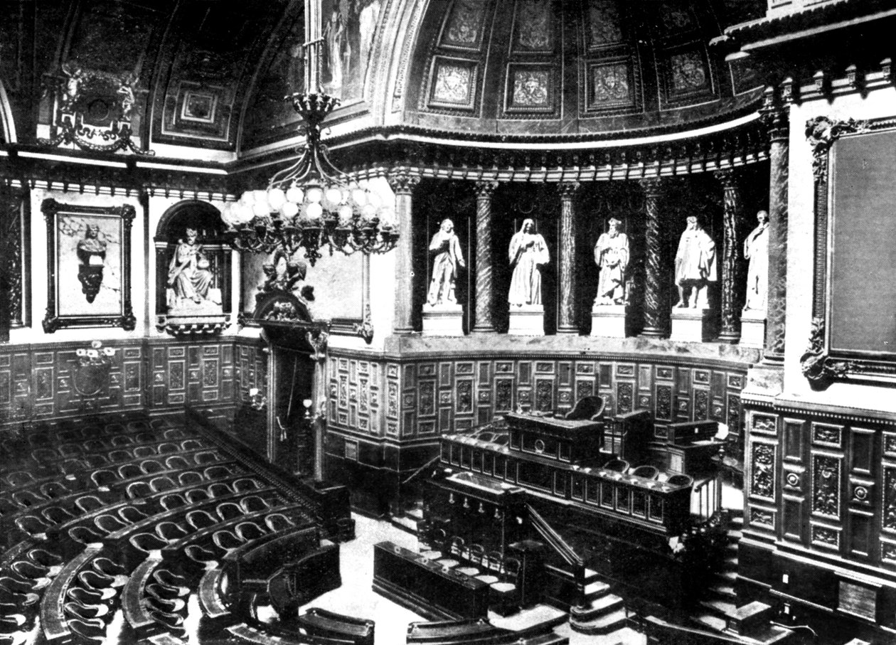 Det franske senats kammer, Paris, Frankrike, 1926 av Unbekannt