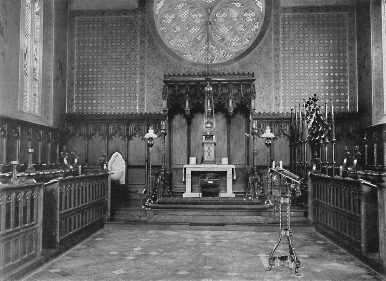 The Chancell, Catholic Apostolic Church, Albury Park, 1904 av Unbekannt