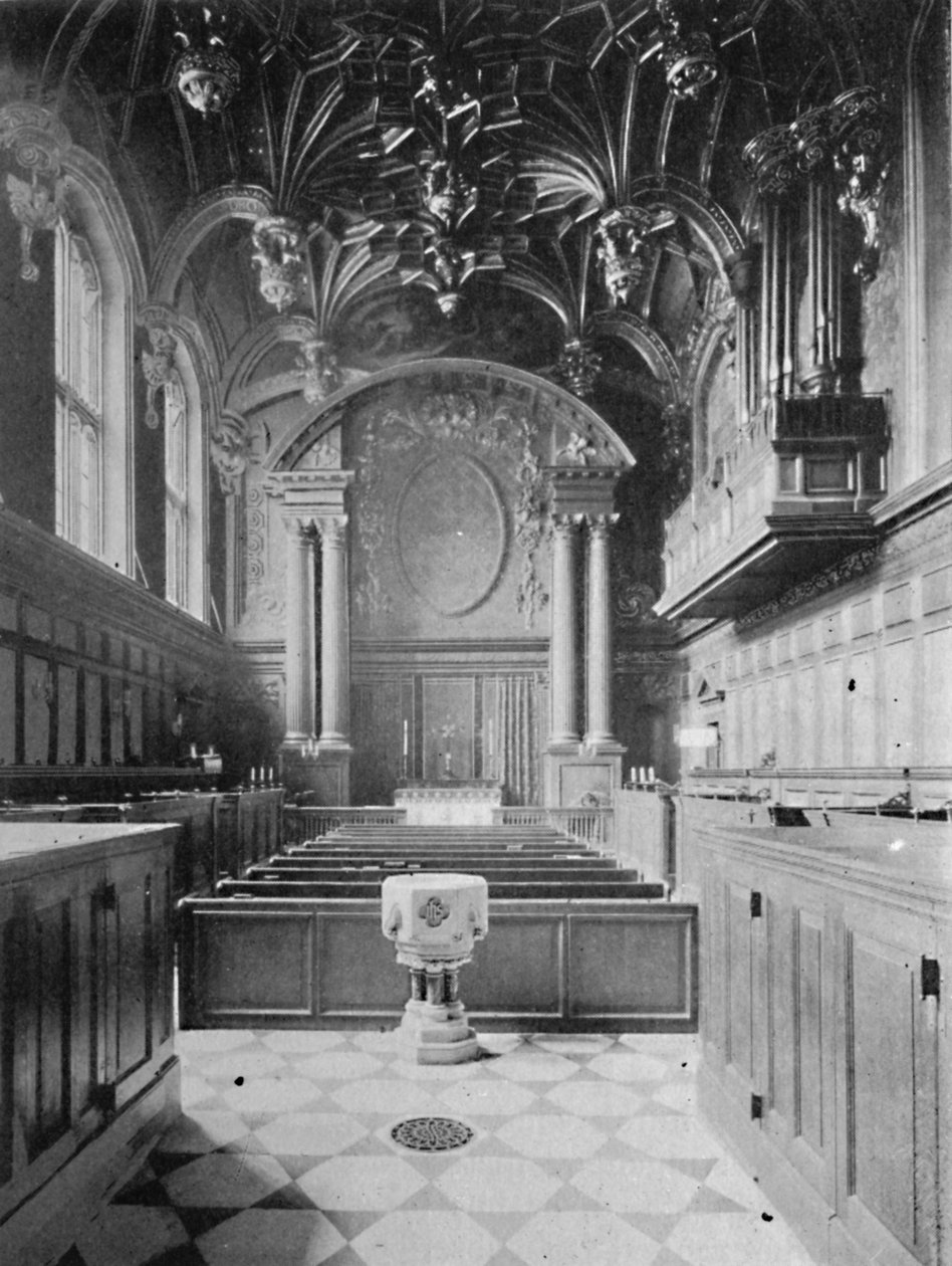 Kapellet, Hampton Court Palace, 1903 av Unbekannt