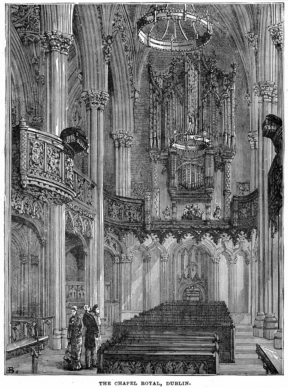 The Chapel Royal, Dublin, 1800-tallet av Unbekannt