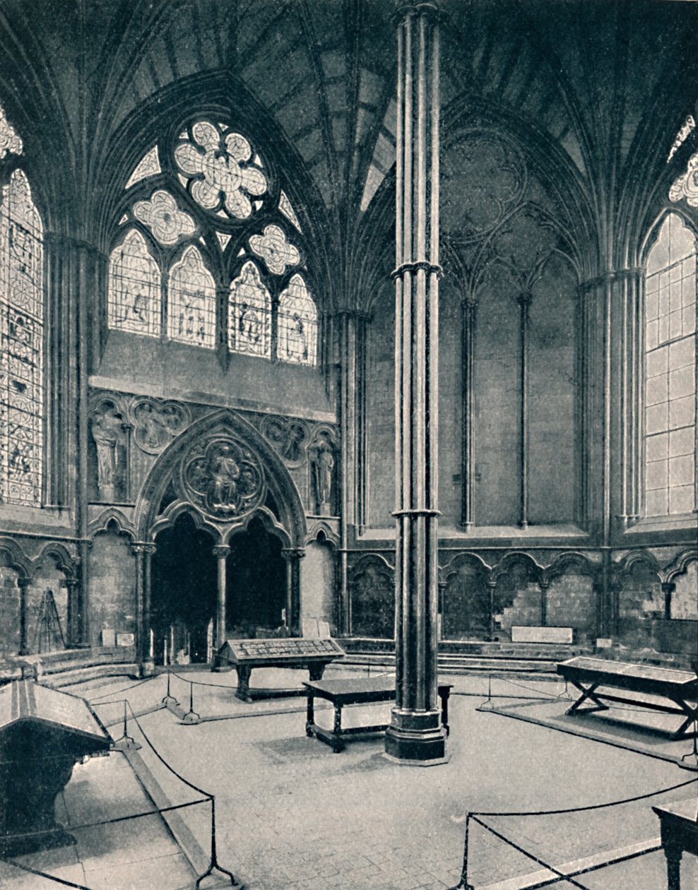 Kapittelhuset, Westminster, 1902 av Unbekannt