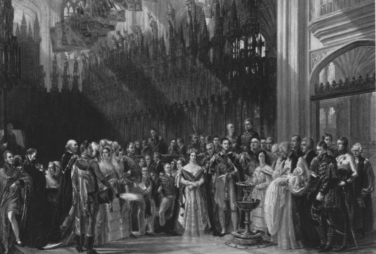 Dåpen til prinsen av Wales, 25. januar 1842, 1901. av Unbekannt
