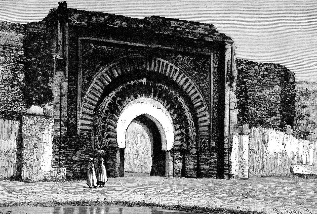 Christians Gate, Marokko, 1895 av Unbekannt