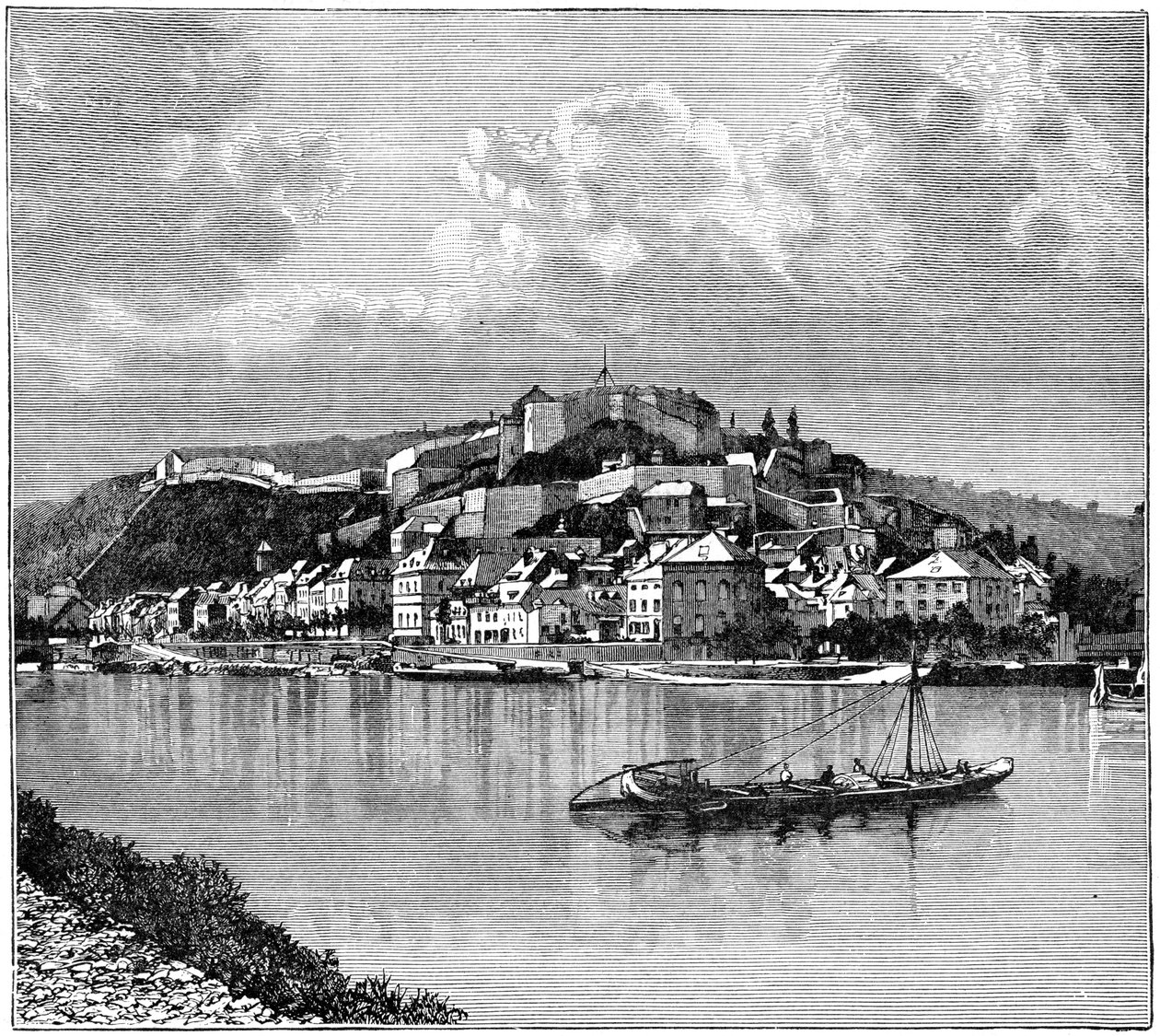 Citadellet i Namur, 1898 av Unbekannt