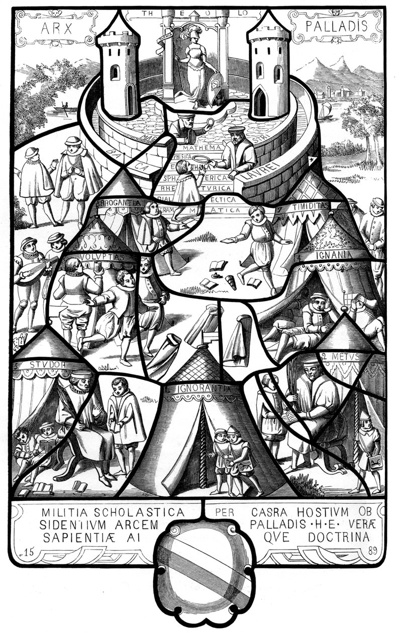 Citadellet i Pallas, 1589 1849 av Unbekannt