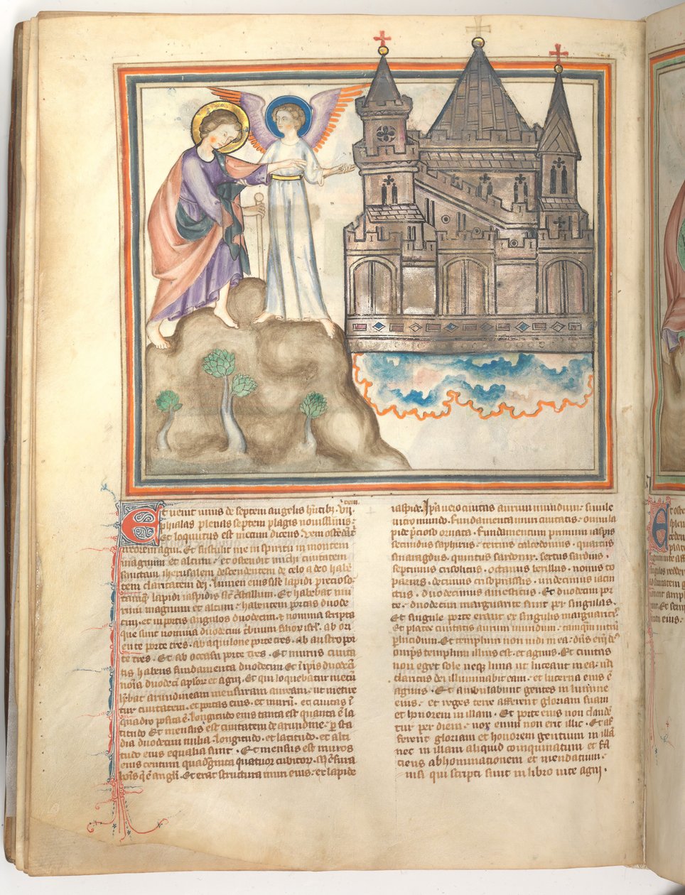 The Cloisters Apocalypse, ca. 1330. av Unbekannt