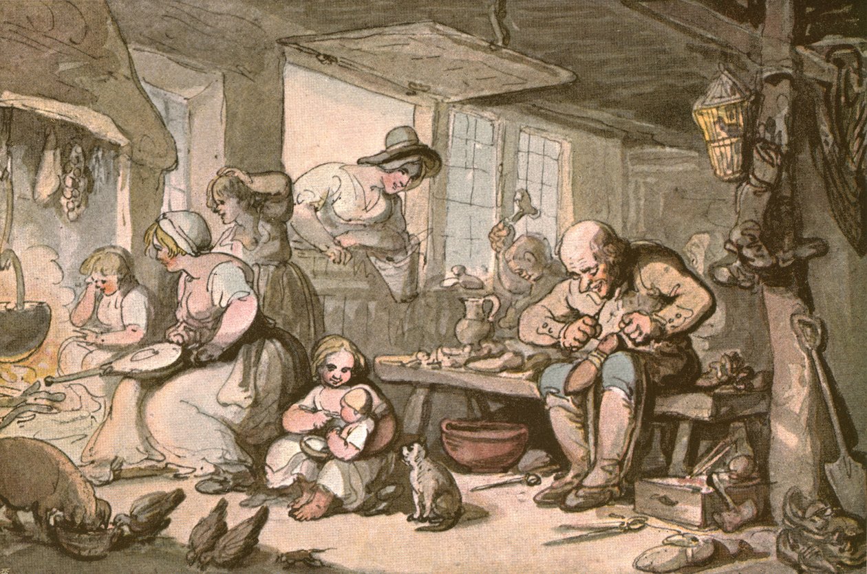 The Cobblers Happy Family, c1900. av Unbekannt