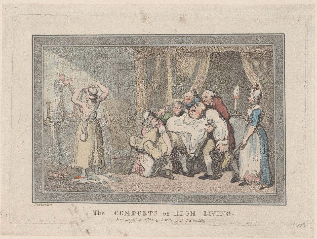 The Comforts of High Living, 16. desember 1794., 16. desember 1794. av Unbekannt
