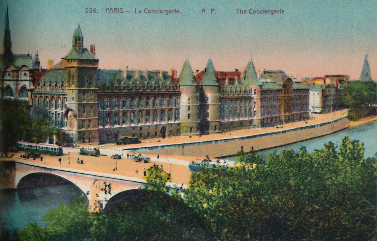 The Conciergerie, Paris, c1920 av Unbekannt