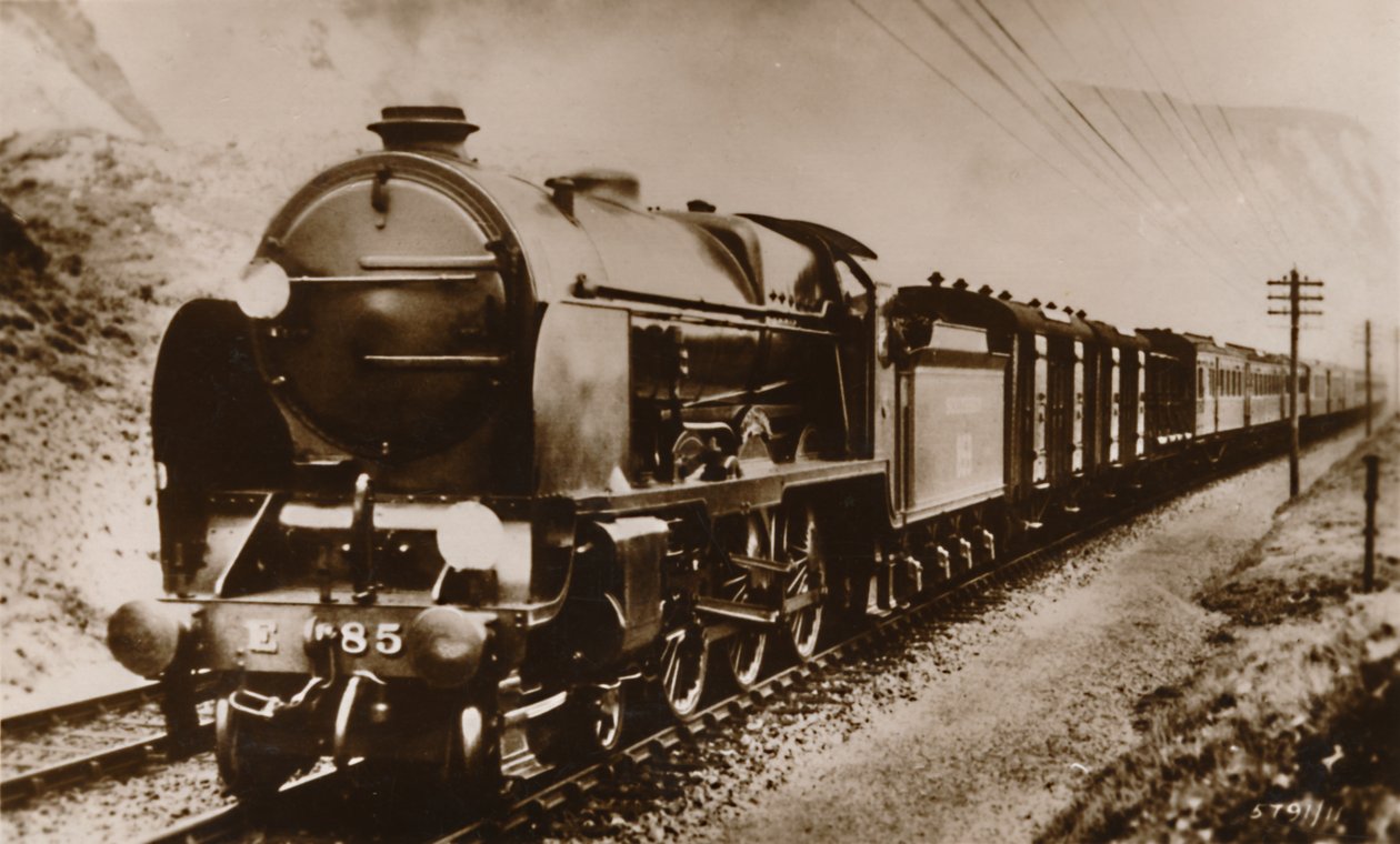 Continental Boat Express, Southern Railway, c1920-tallet. av Unbekannt