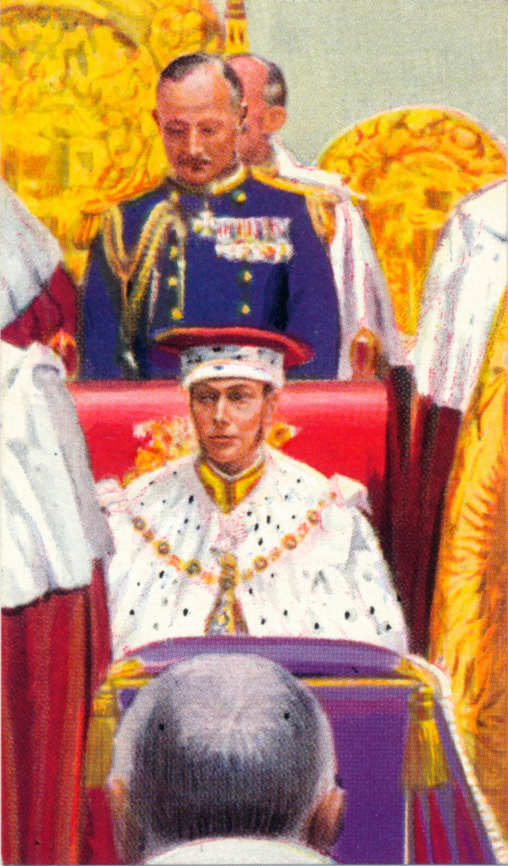 Kroningen av kong George VI 1895-1952, 12. mai, 1937 av Unbekannt