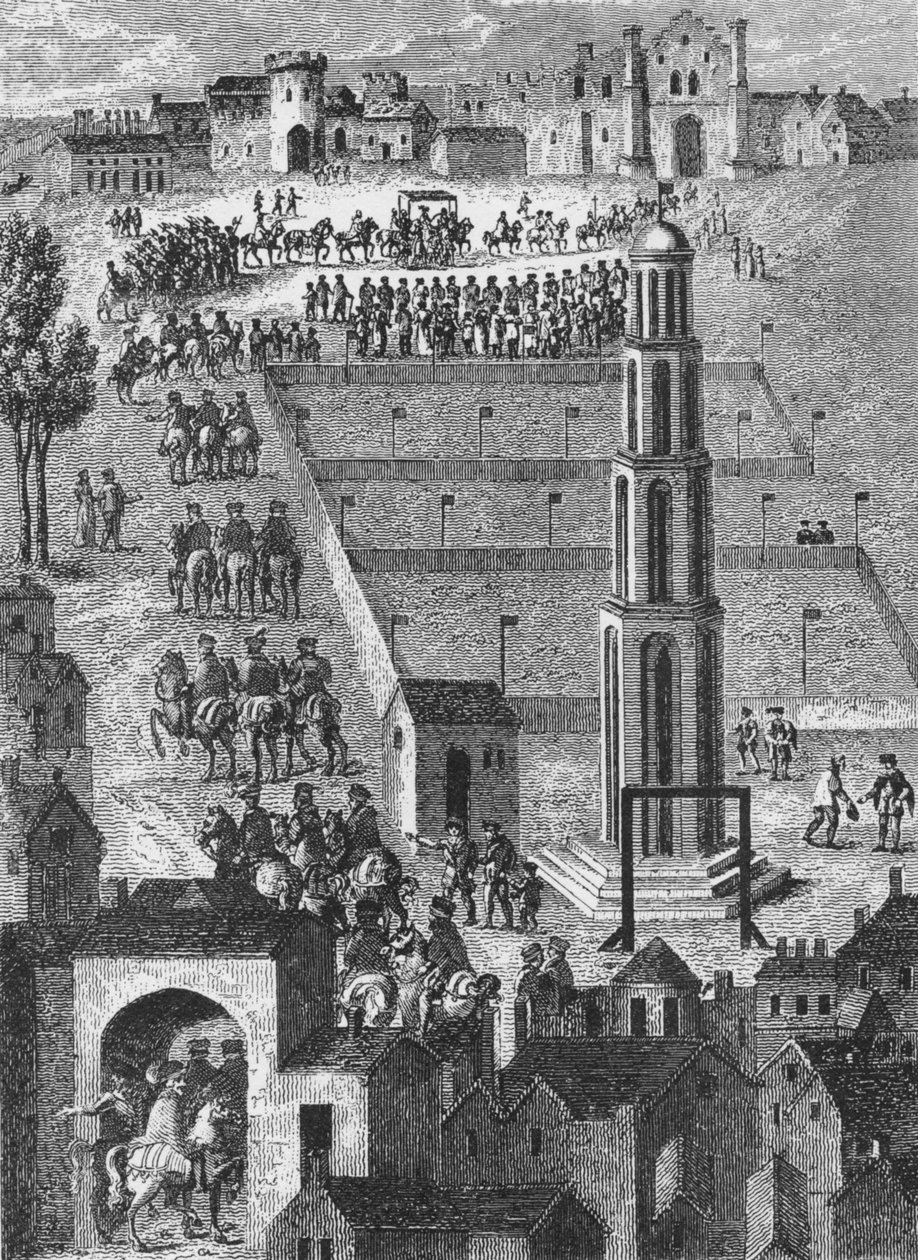 Kroningsprosesjonen til Edward VI, 1547 1904 av Unbekannt