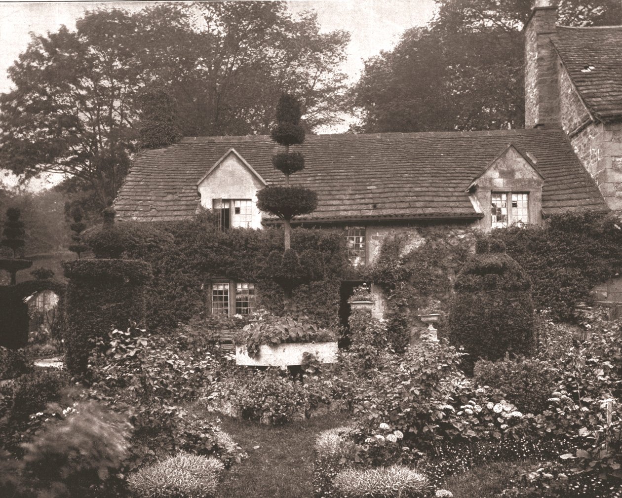 Hytta nær Haddon Hall, Derbyshire, 1894. av Unbekannt