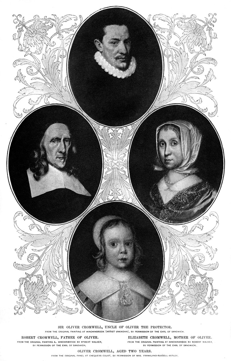 Cromwell-familien, 1899 av Unbekannt
