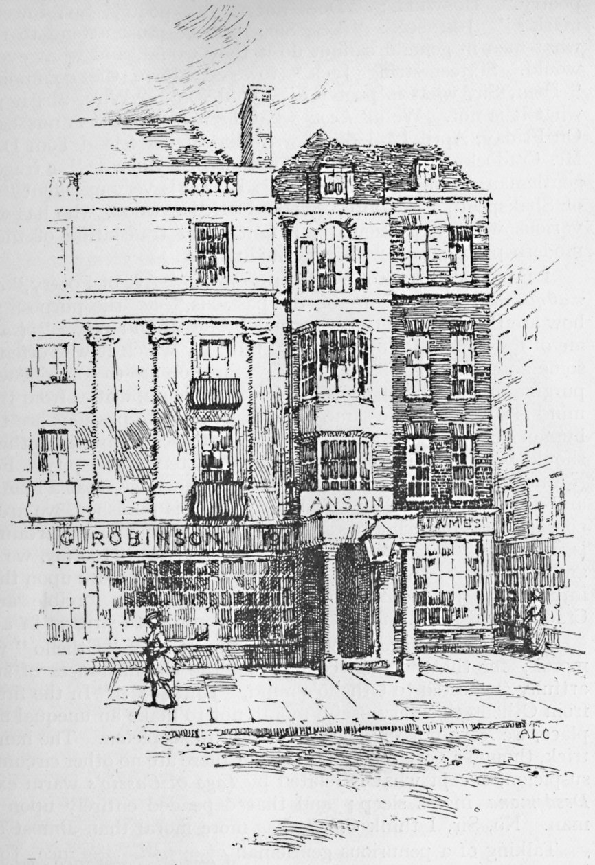 The Crown and Anchor Tavern, 1907 av Unbekannt