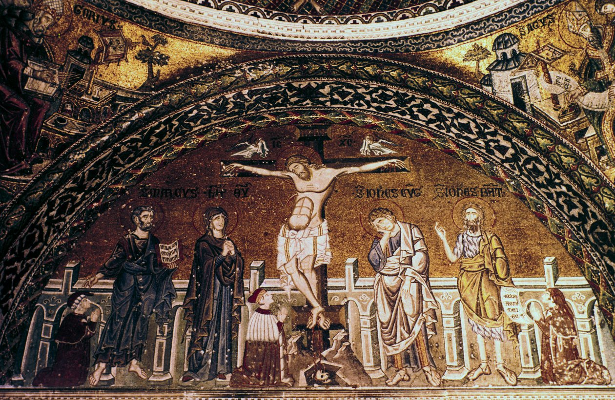Korsfestelsen, Markus-basilikaen, Venezia, Italia av Unbekannt