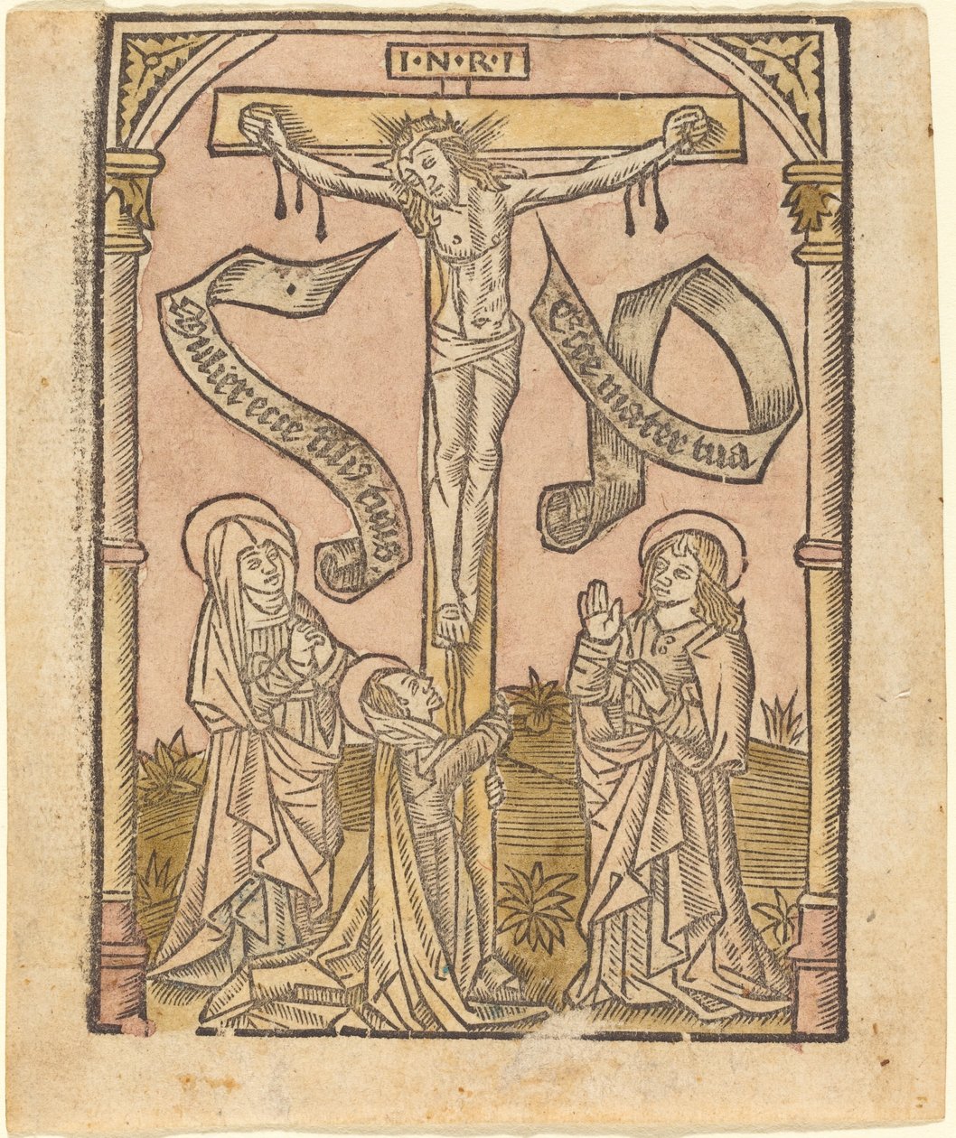 Korsfestelsen, ca. 1500. av Unbekannt