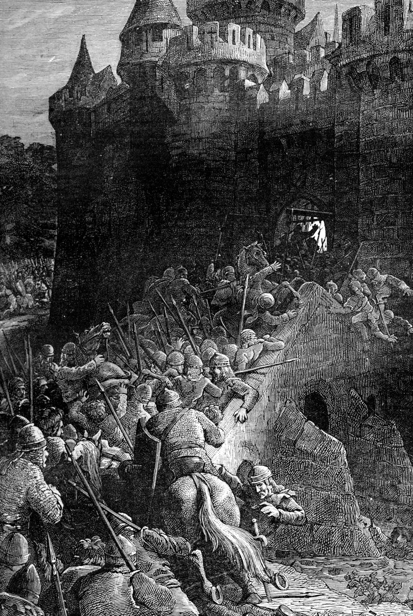 Korsfarerfeiden, 1909 av Unbekannt