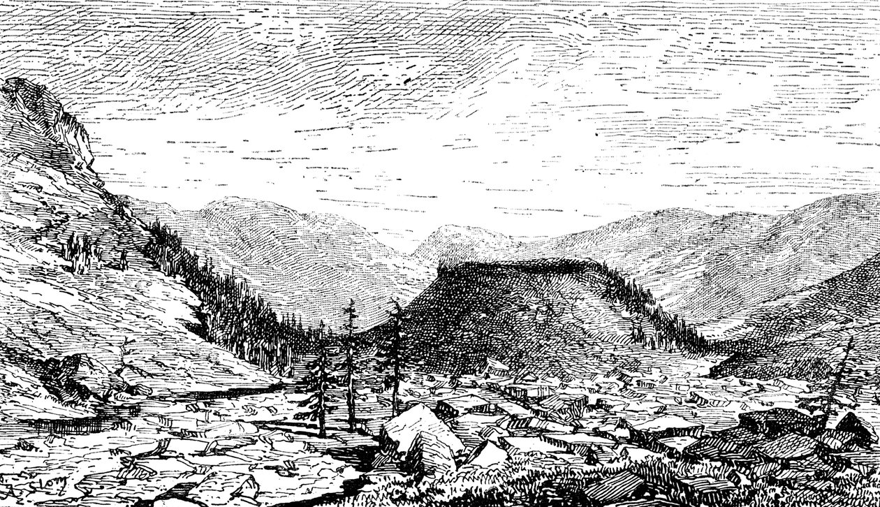 Cupen, ved kilden til Oka, Russland, 1895 av Unbekannt