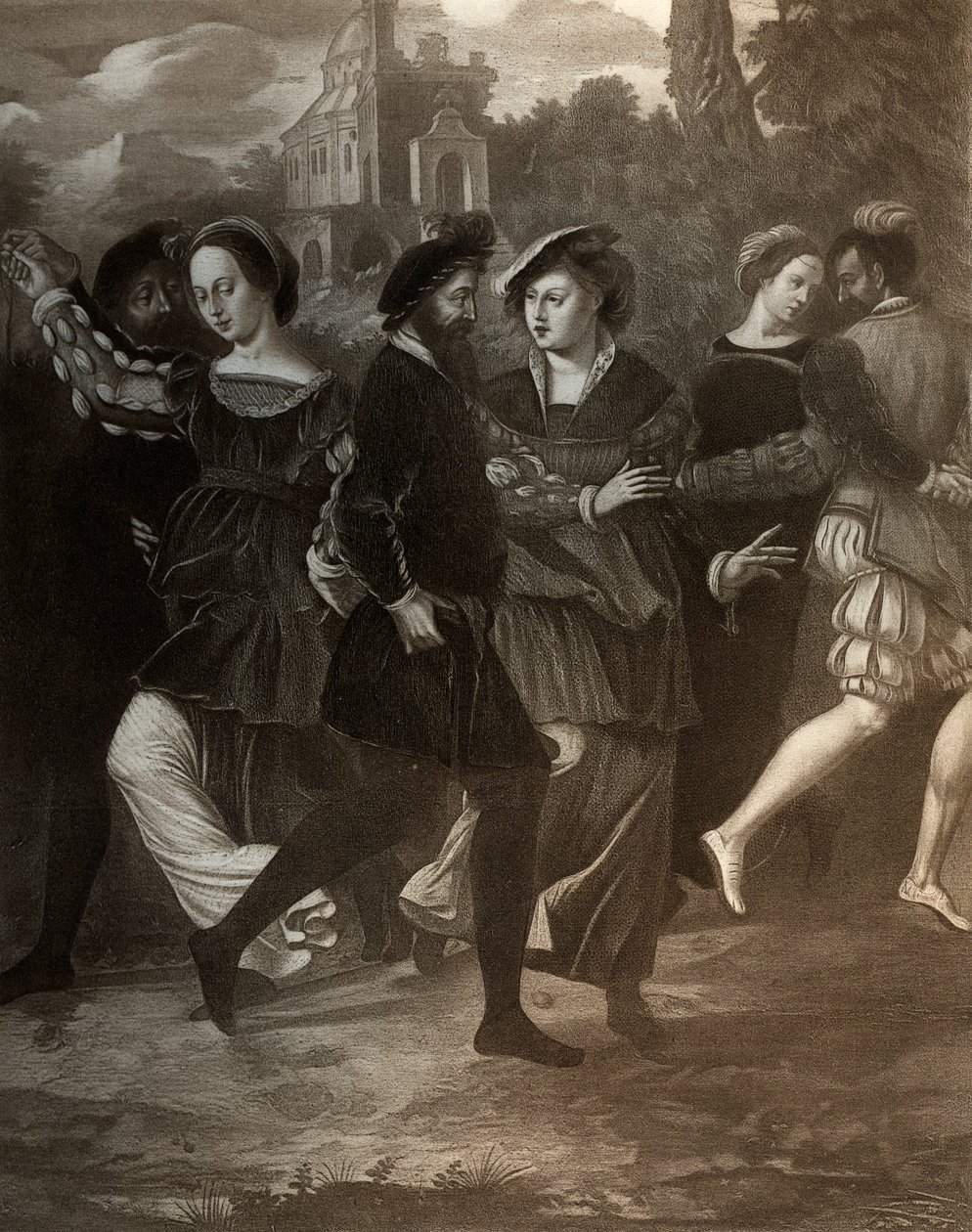 The Dancing Picture, c1532, 1902 av Unbekannt