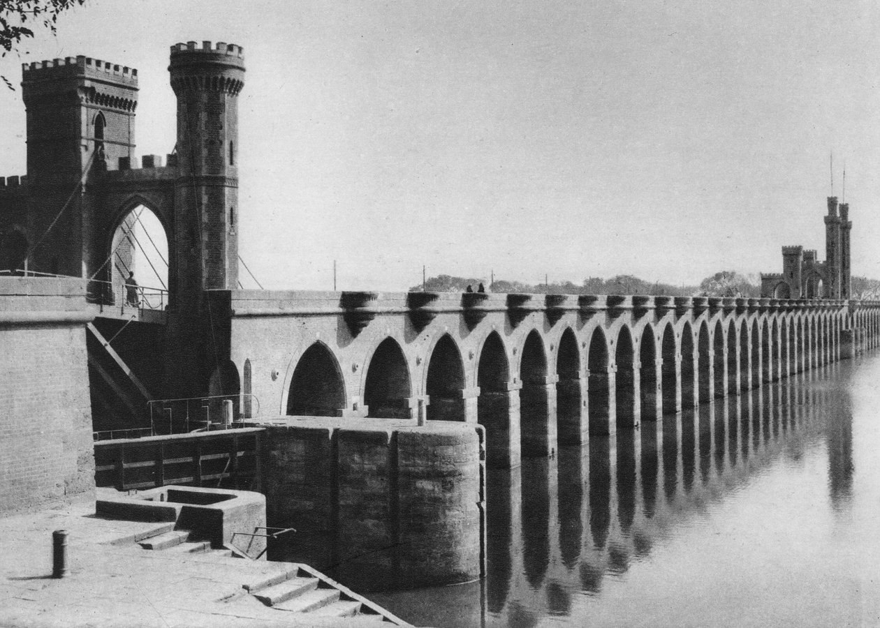 Delta Barrage, Kairo, Egypt, ca 1920-tallet av Unbekannt