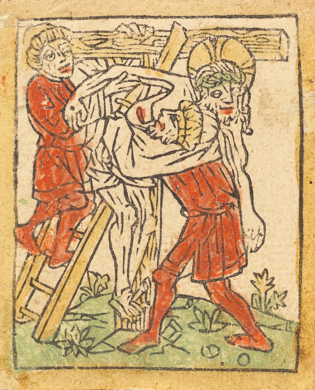 Deponeringen, ca. 1475. av Unbekannt