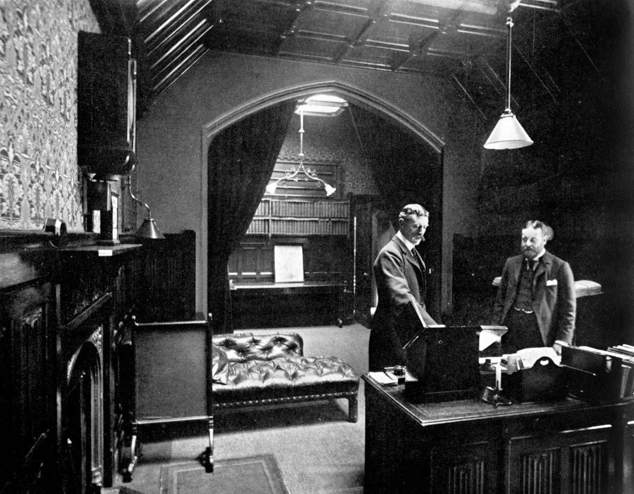 Deputy Speaker office, House of Commons, Westminster, London, c1905 av Unbekannt