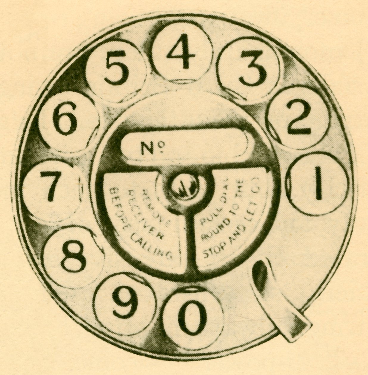 Dial Switch, c1930. av Unbekannt