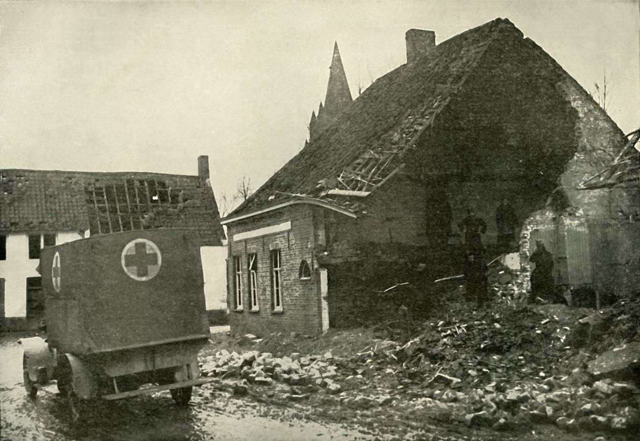 Vanskelighetene og farene ved Røde Kors-arbeid, 1919. av Unbekannt