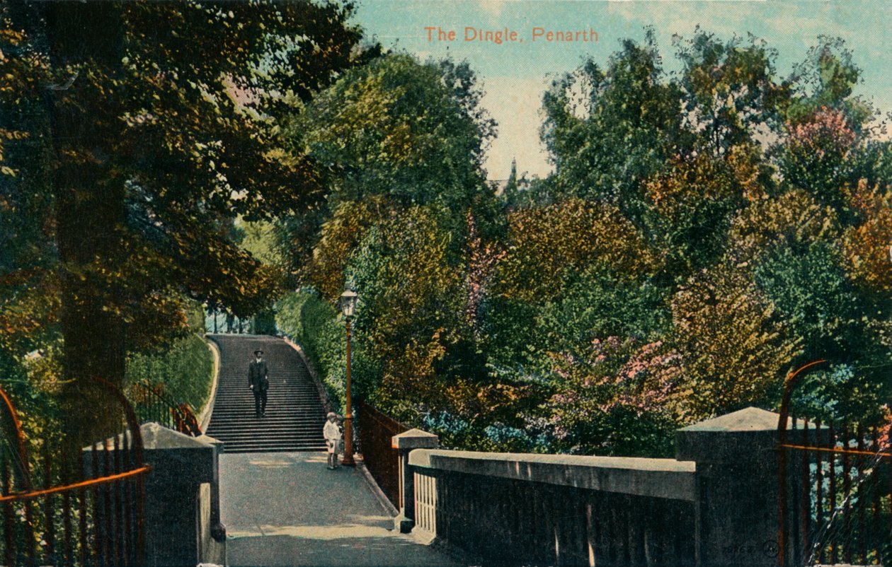 The Dingle, Penarth, Glamorgan, c1905 av Unbekannt