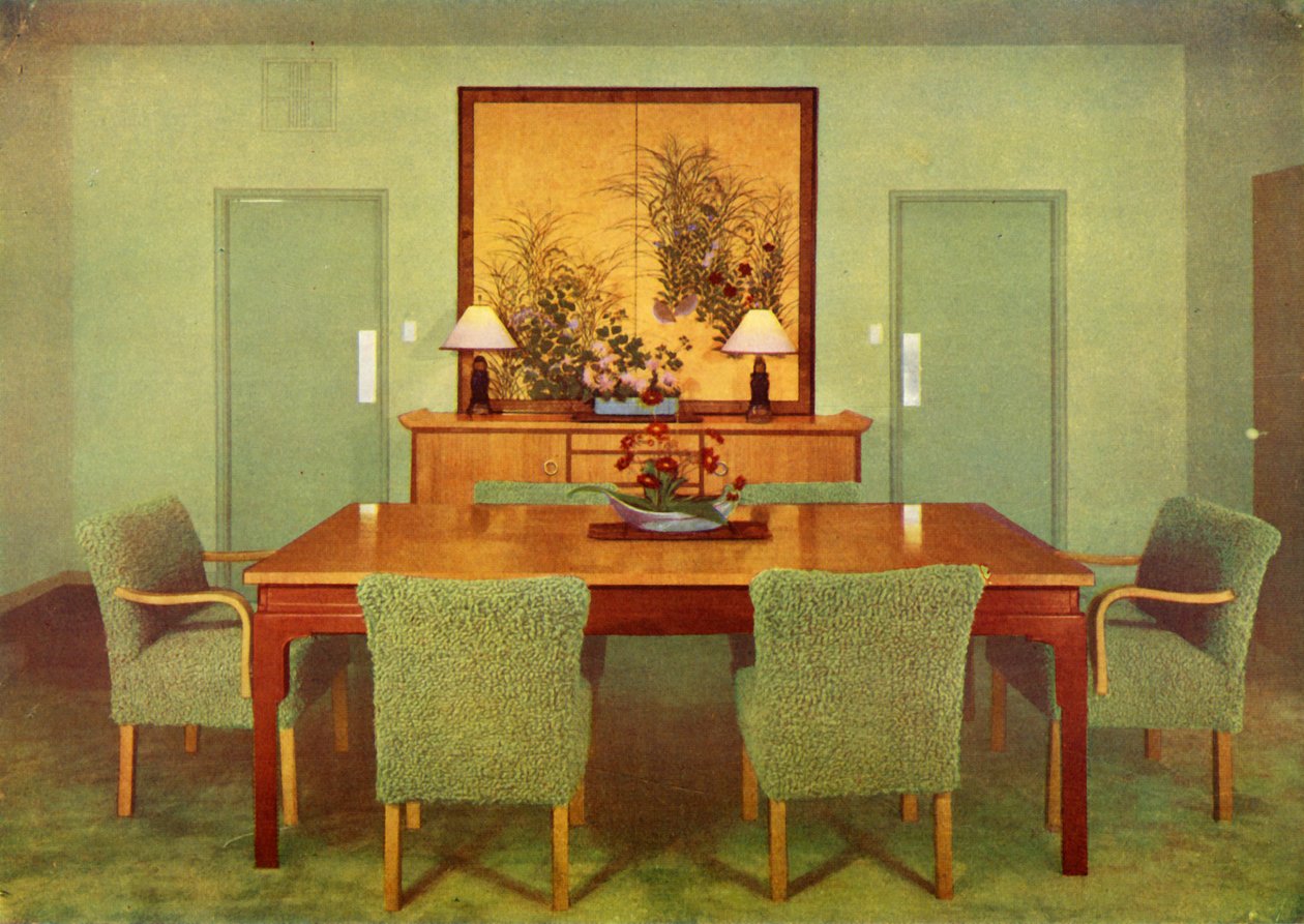 The Dining-Room - Paul T. Frankl, Beverly Hills, California, 1941 av Unbekannt