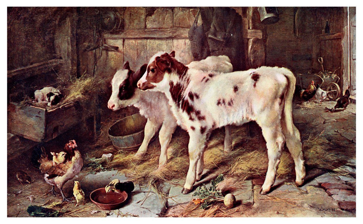 Hunden i krybben, 1885 1901 av Unbekannt
