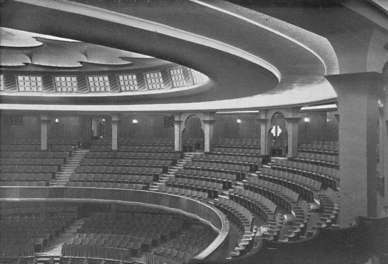 The Dome: Interiør etter endringene, 1939 av Unbekannt
