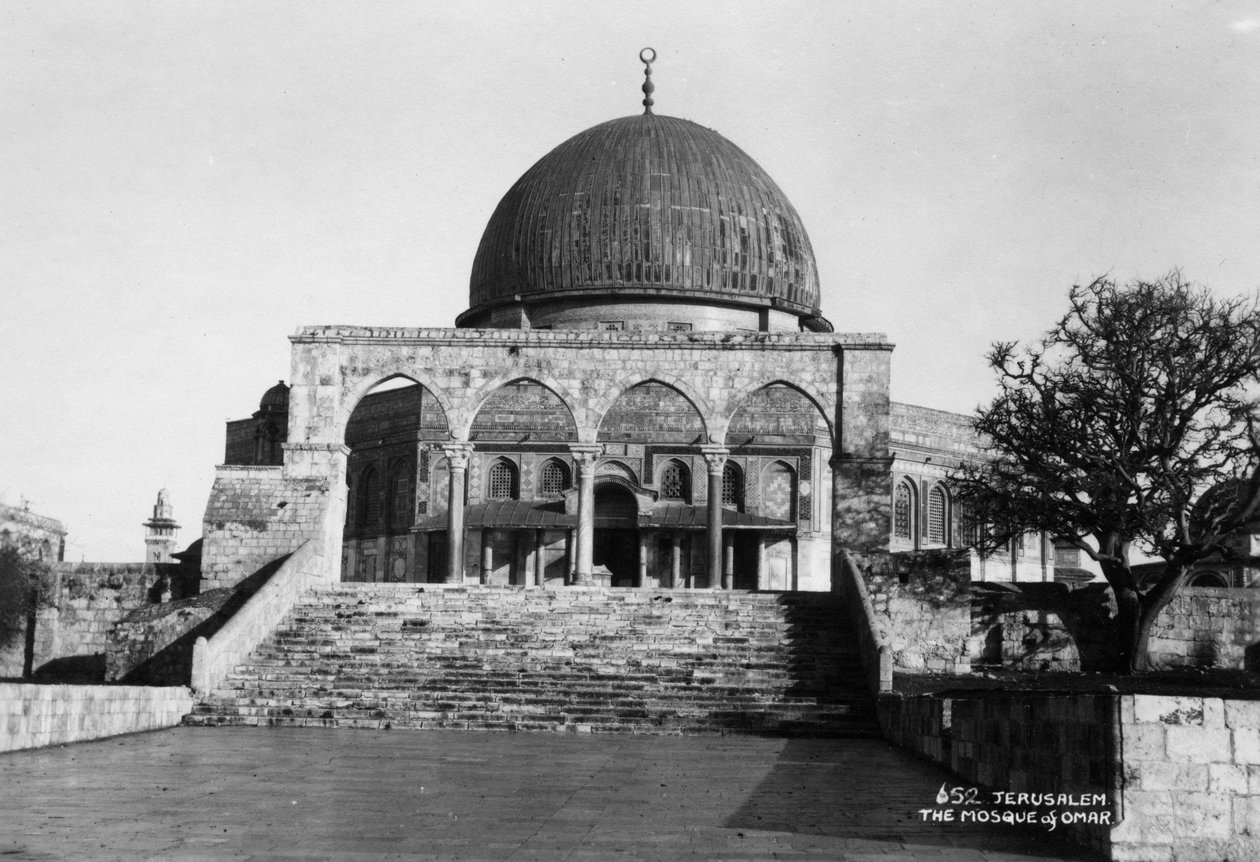 Klippedomen, Jerusalem, c1920-c1930s av Unbekannt