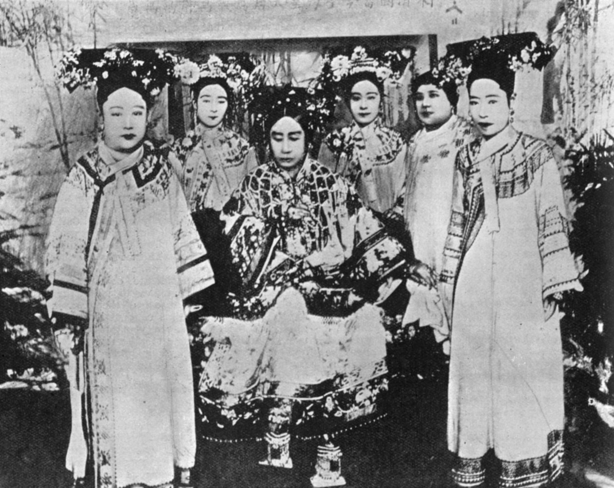Enkekeiserinne av Kina, 1904 av Unbekannt
