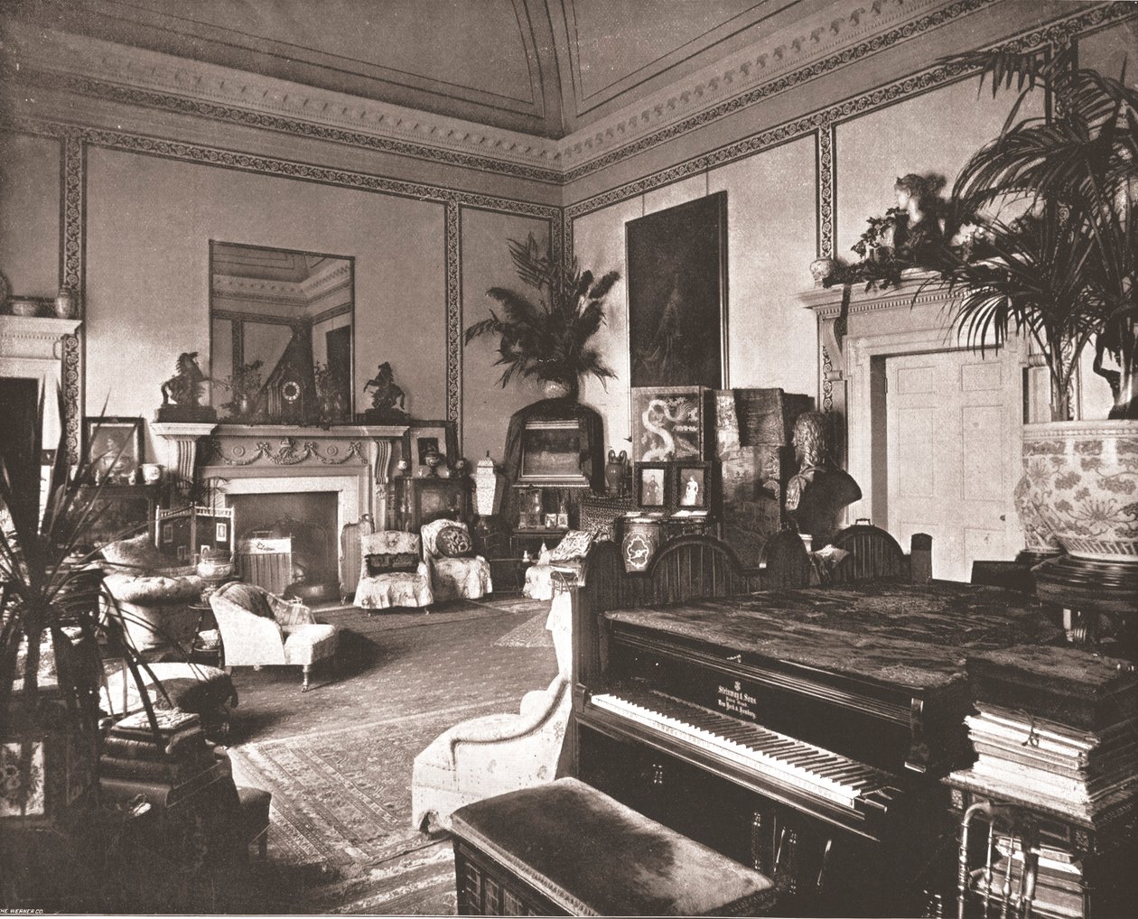 The Drawing Room på White Lodge, Richmond Park, 1894. av Unbekannt