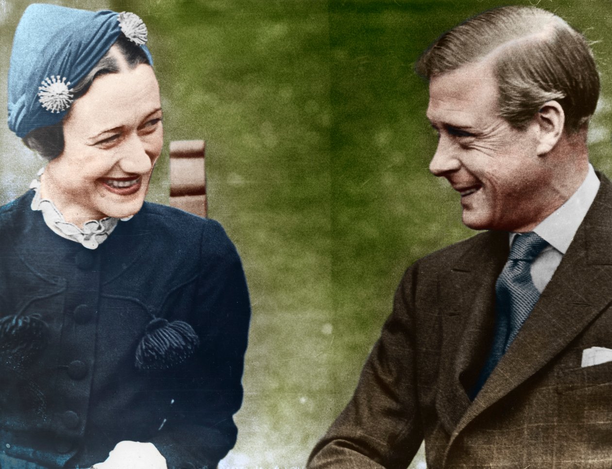Hertugen og hertuginnen av Windsor, fru Simpson på Chateau de Cande, Frankrike, 1937 av Unbekannt
