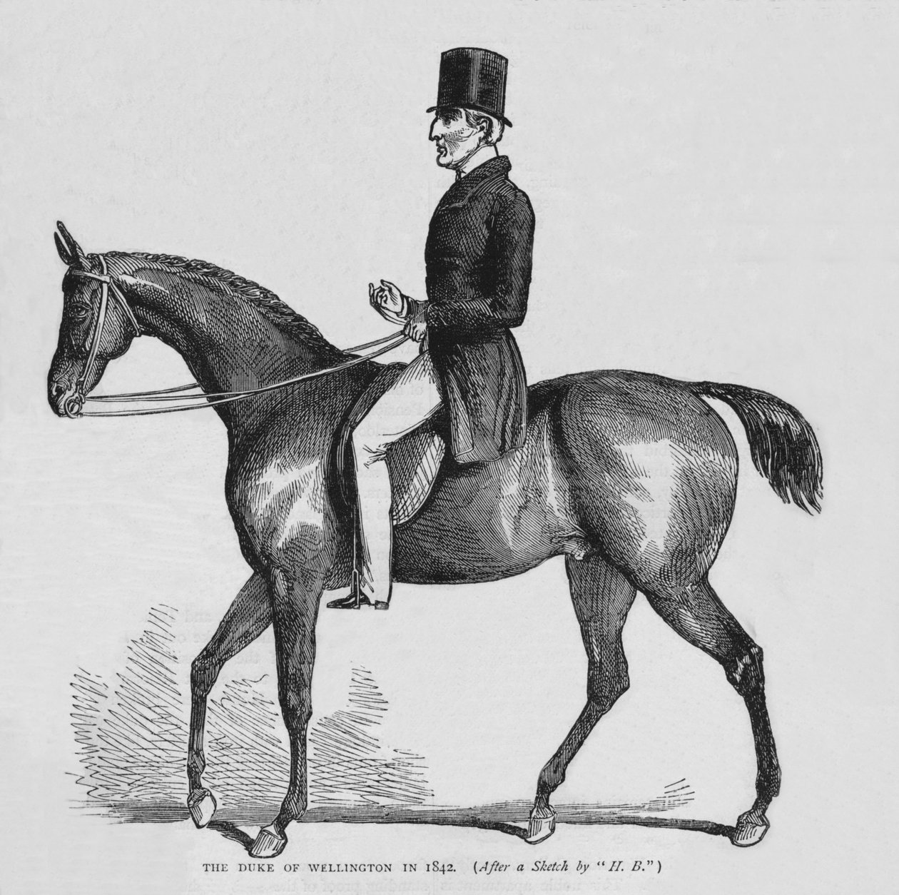 The Duke of Wellington, c1842 1878 av Unbekannt