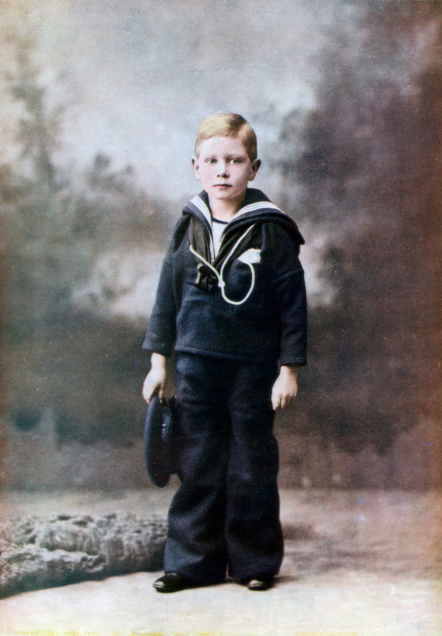 Hertugen av York, seks år gammel, 1901-1902 1923 av Unbekannt