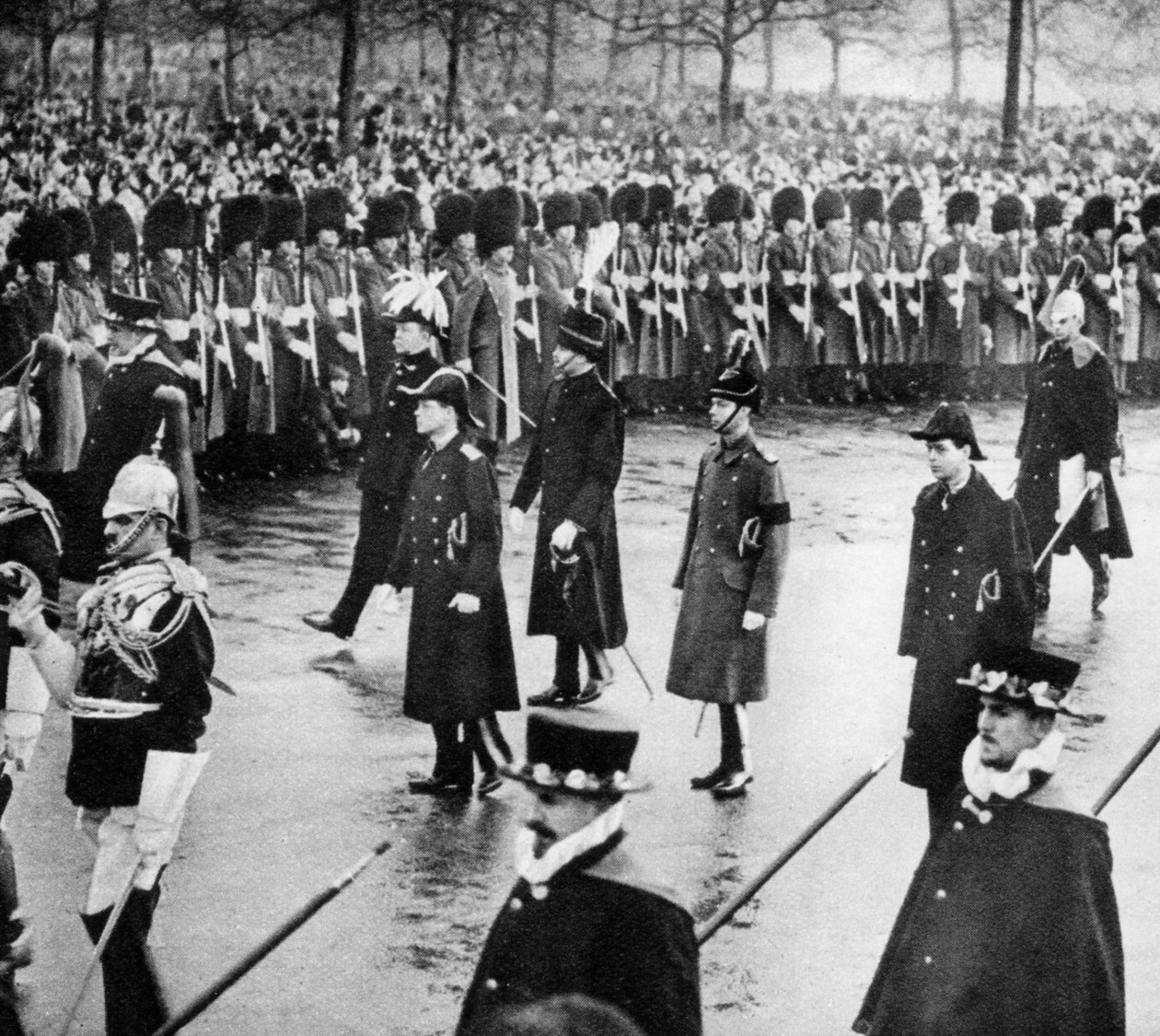 Hertugen av York i King George Vs begravelsesprosesjon, 1936, 1937 av Unbekannt