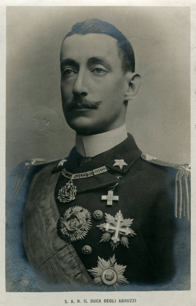 The Duke of the Abruzzi, italiensk fjellklatrer og oppdagelsesreisende, c1910-tallet av Unbekannt