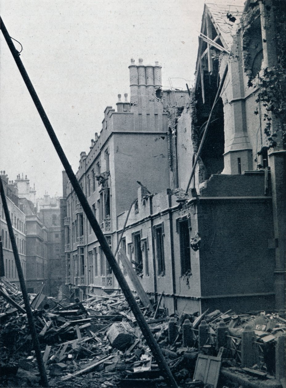 East End of Middle Temple Hall, 1941. av Unbekannt