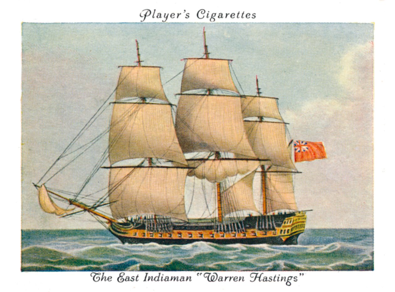 The East Indiaman Warren Hastings, 1936. av Unbekannt