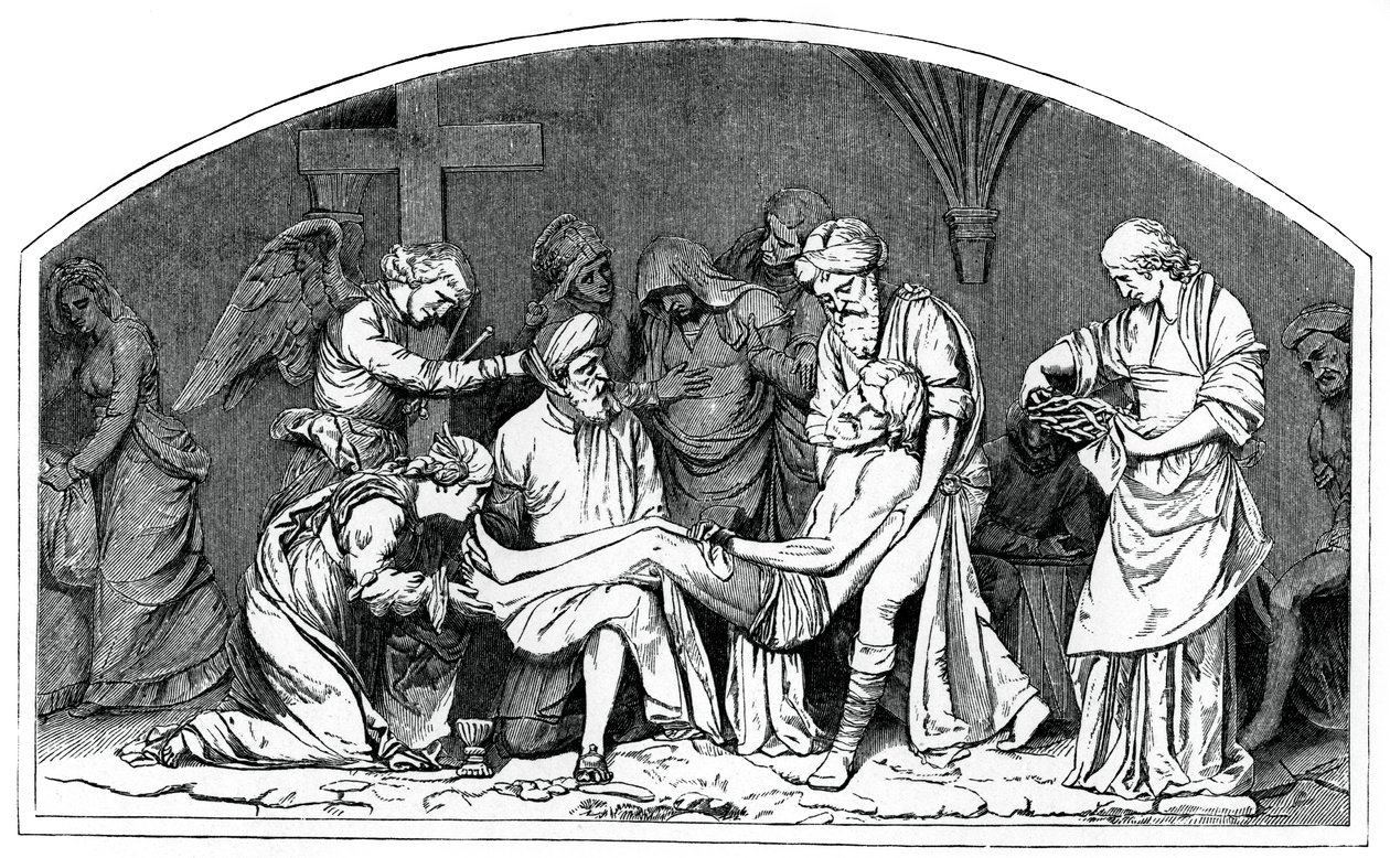 Påskegraven, 1554-1564, 1870 av Unbekannt