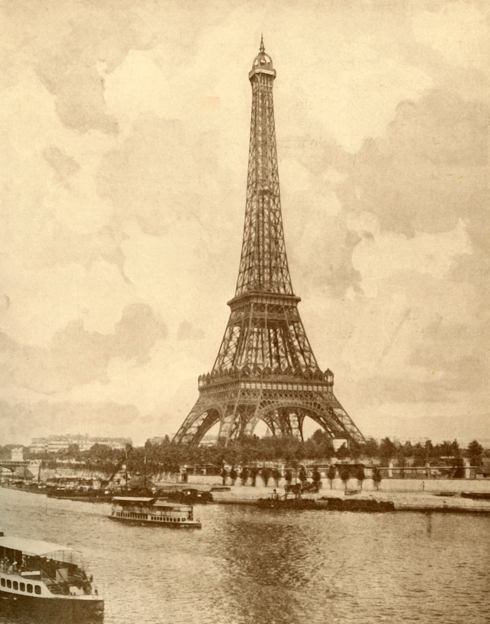 Eiffeltårnet, c1930. av Unbekannt