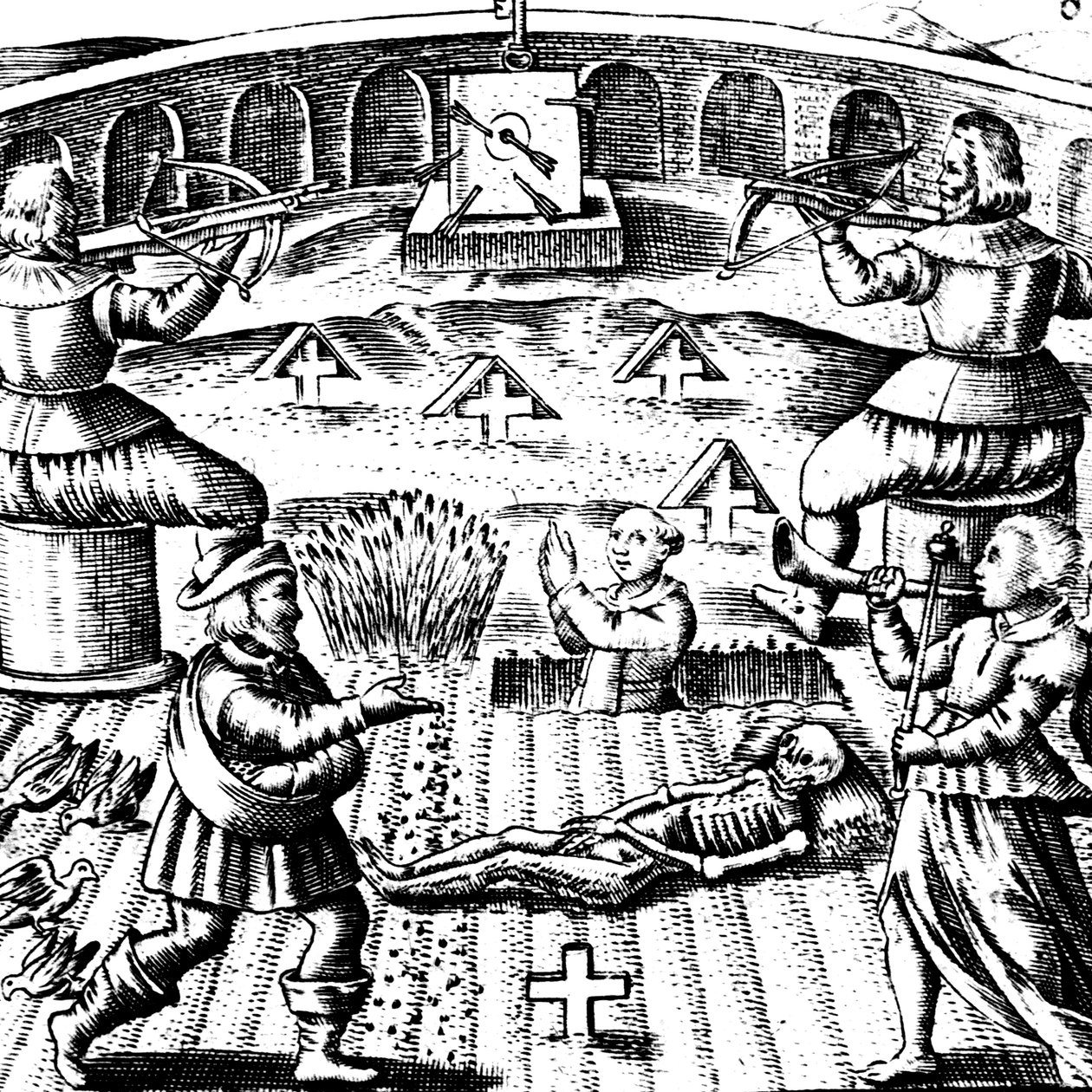 Den åttende nøkkelen til Basil Valentine, legendarisk tysk munk fra 1400-tallet, 1651 av Unbekannt