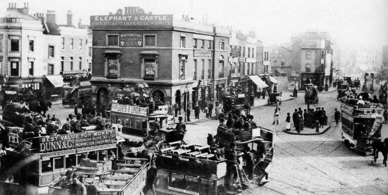 Elefanten og slottet under hestetrikkens tid, London, 1926-1927 av Unbekannt