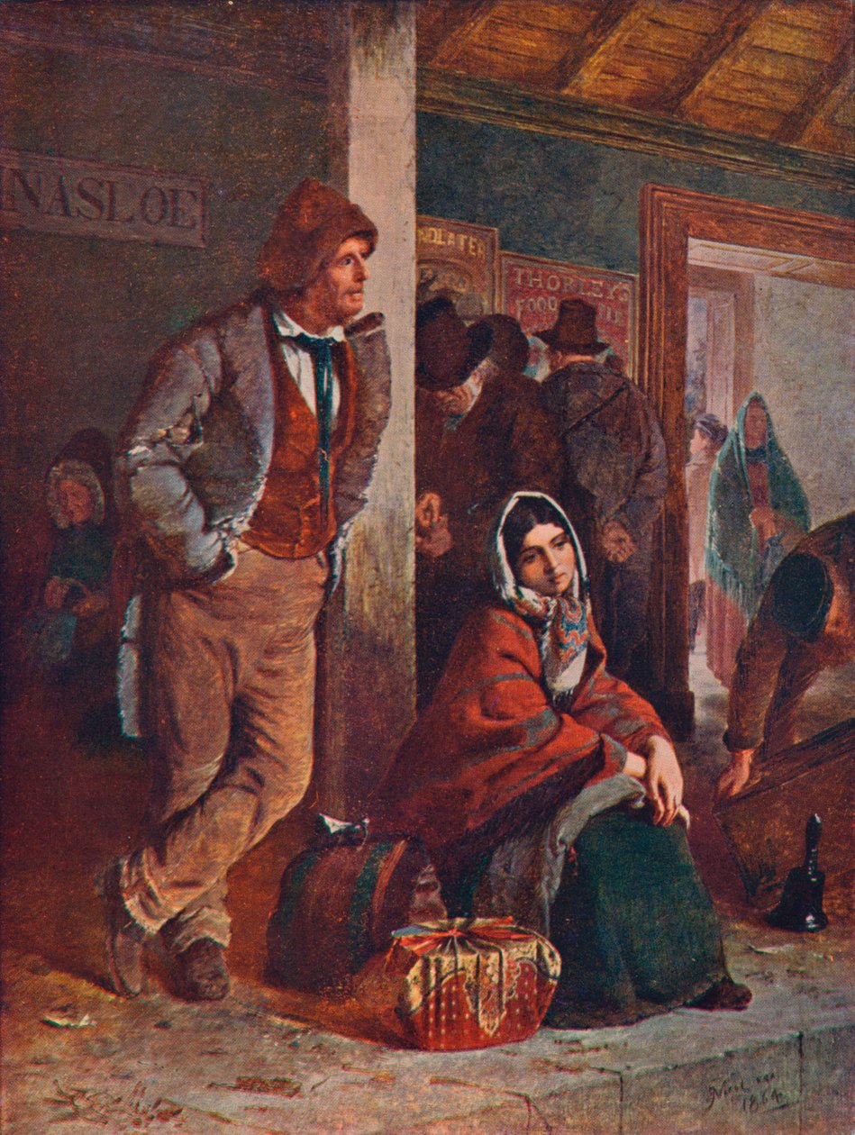 Emigrantene, 1864 1906 av Unbekannt